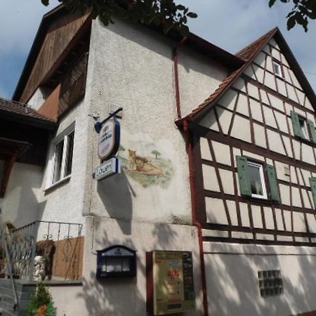 Gasthaus Loewen Nassach  Eksteriør billede