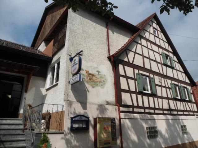 Gasthaus Loewen Nassach  Eksteriør billede